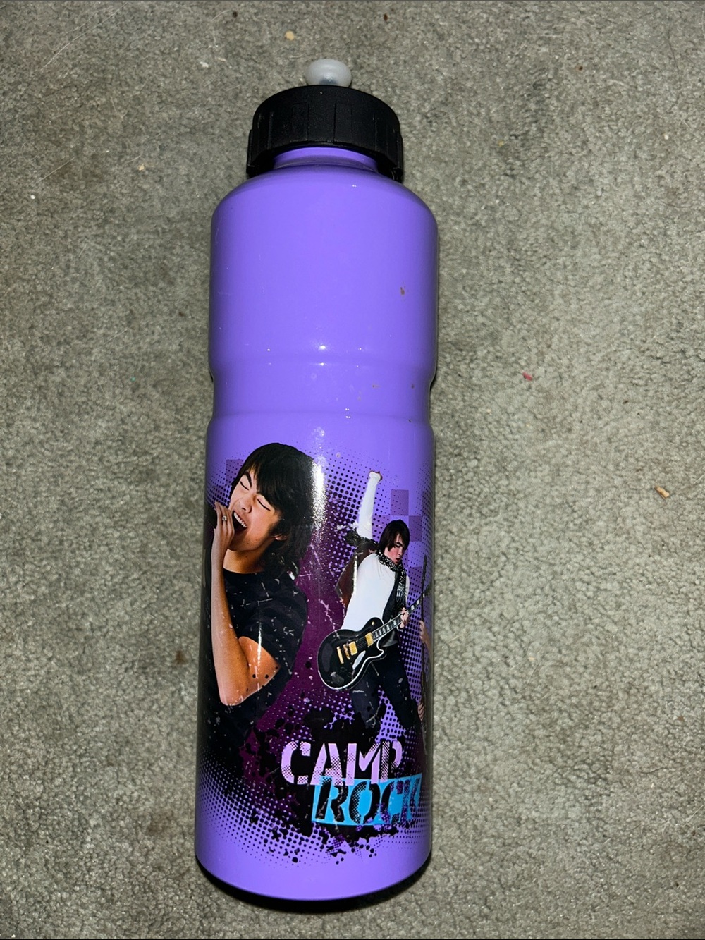 Disney Camp Rock Water Bottle Jonas Brothers Demi Lovato